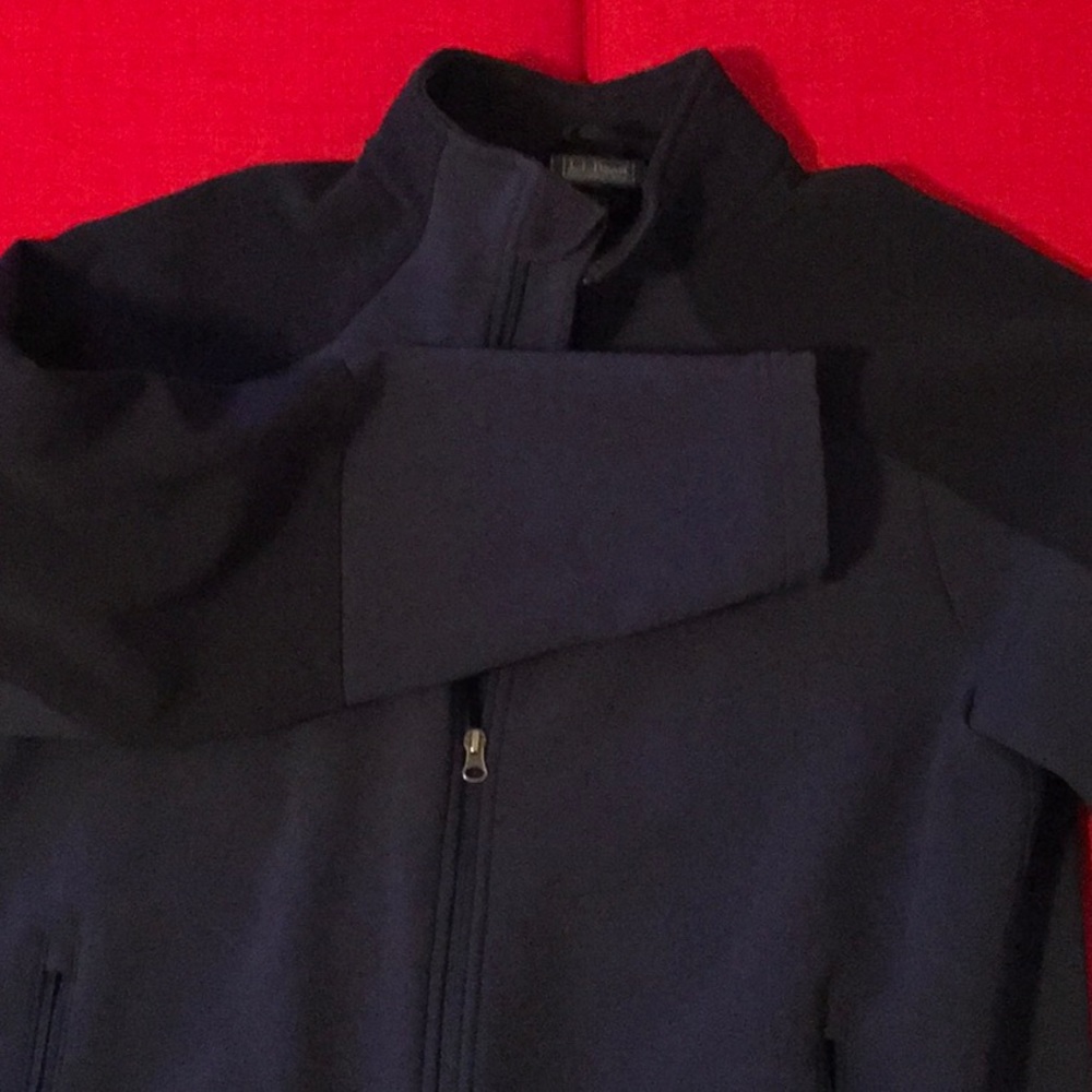 LL Bean Twotone DWR Fleece with Raglan Sleeves
